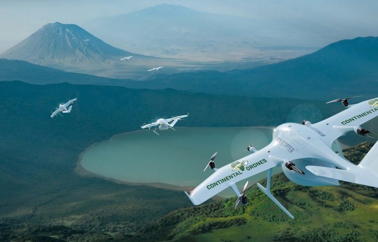 Wingcopter планирует развернуть 12 000 транспортных беспилотников в Африке