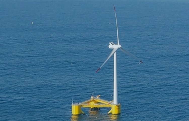 Крупнейшая в мире плавающая ветряная турбина теперь активна
