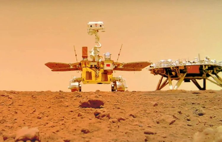 Китайский марсоход, как сообщается, обнаружил доказательства 
