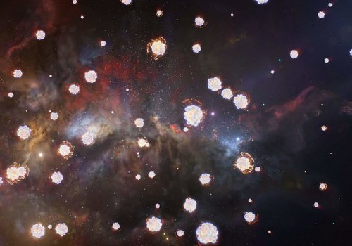 Впервые обнаружены сигнатуры, оставленные первыми звездами Вселенной