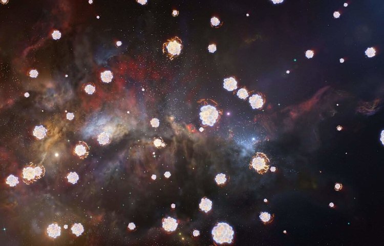 Впервые обнаружены сигнатуры, оставленные первыми звездами Вселенной