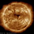 Вторая гигантская корональная дыра на Солнце может вызвать сильную геомагнитную бурю