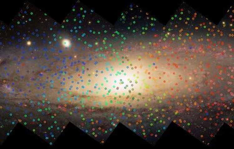 Следы массивной звездной миграции обнаружены в галактике Андромеда