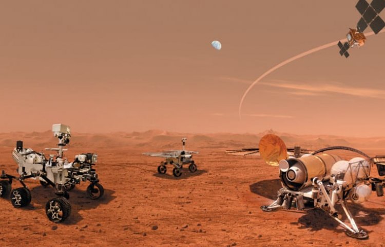 НАСА планирует создать хранилище для марсианских образцов