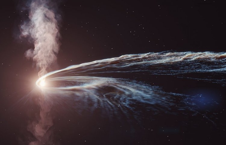 Астрономы обнаружили черную дыру с весьма необычным поведением, включая ранее неизвестное явление
