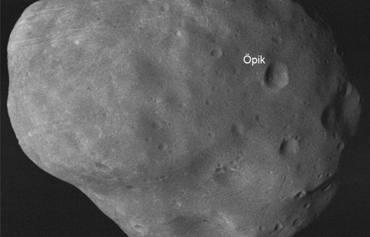 Марс: новое изображение его самой большого спутника показывает захватывающие детали