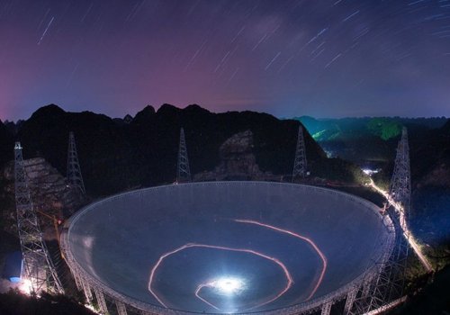 Китайский радиотелескоп FAST, возможно, услышал внеземные сигналы