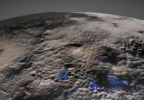 Гигантские активные ледяные вулканы на Плутоне предполагают возможность существования жизни