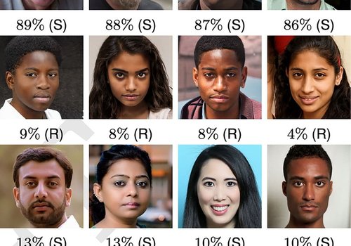 Новый ИИ создает портреты, которые воспринимаются как более правдоподобные, чем реальные лица
